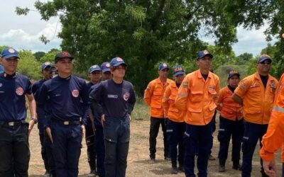 Protección Civil Maracaibo acompañó a la Brigada Juvenil durante este fin de semana