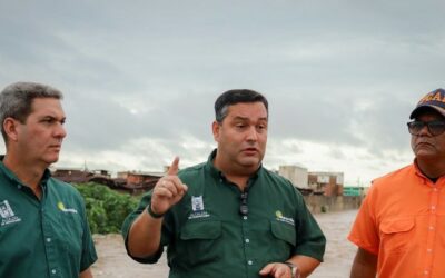 Alcalde Adrián Romero inspecciona la ciudad: “no hay incidentes mayores” por las lluvias del 14 de junio